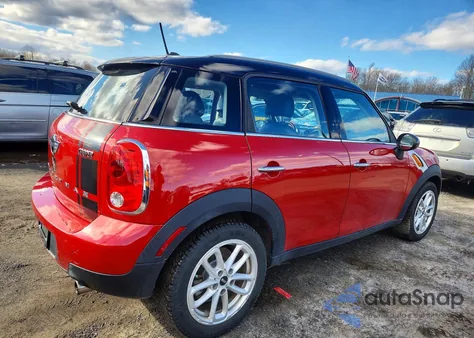 2015 Mini Cooper Countryman из США, поврежденный, VIN WMWZB3C58FWR44772